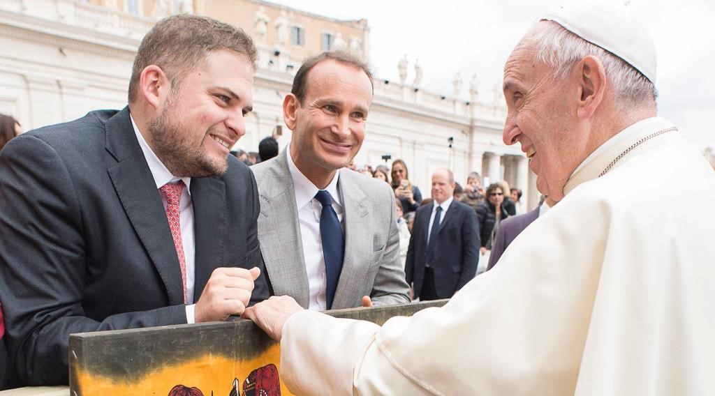 Valerio De Luca, Papa Francesco